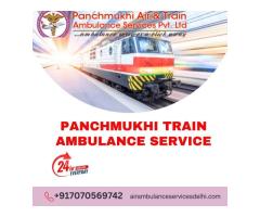 Get Advanced Panchmukhi Train Ambulance Service in Patna with Life Saving Ventilator