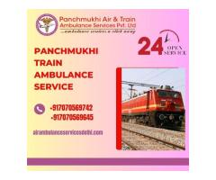 Select Panchmukhi Train Ambulance Services in Guwahati for Immediate Transfer of Patient