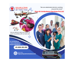 Siya Air Ambulance Service in Guwahati - Delivers Prompt Medical Transportation