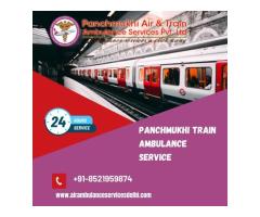 Take Panchmukhi Train Ambulance Service in Patna for the Best ICU Facilities