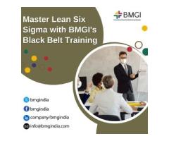 Master Lean Six Sigma with BMGI's Black Belt Training