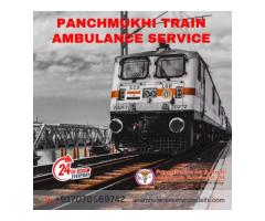 Use the best ICU Setup by Panchmukhi Train Ambulance Service in Patna