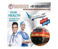 Use Panchmukhi Train Ambulance Service in Kolkata for Top-class Medical Facilities