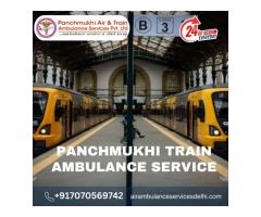 Avail of Panchmukhi Train Ambulance Service in Ranchi for World-class Medical Facilities