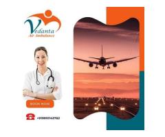 Get Vedanta Air Ambulance Service In Kanpur With Hi-Tech Medical Machine