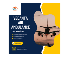 Use Vedanta  Air Ambulance Service in Allahabad With Swift and Reliable Medical Transportation