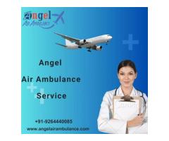 Book Superb Angel Air Ambulance Service in Gorakhpur at Reasonable Price
