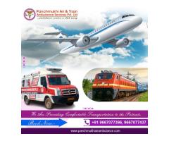 Use Safe and Comfortable Patient Transfer by Panchmukhi Rail Ambulance Services in Patna