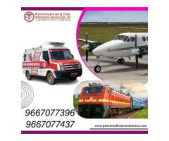 Avail Panchmukhi Train Ambulance services in Patna with High-tech Medical Equipment