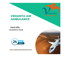 Select Vedanta Air Ambulance Service In Shimla With All Required Medical Setup