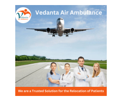 Get Vedanta Air Ambulance Service In Jodhpur With Top Class Ventilator System