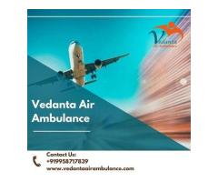 Pick Vedanta Air Ambulance Service In Vijayawada With Low-Cost ICU Setup