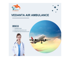 Book  Vedanta Air Ambulance Service In Bikaner With Emergency Medical Treatment