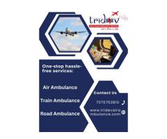 Tridev Air Ambulance in Patna - The High-Quality Services Offered